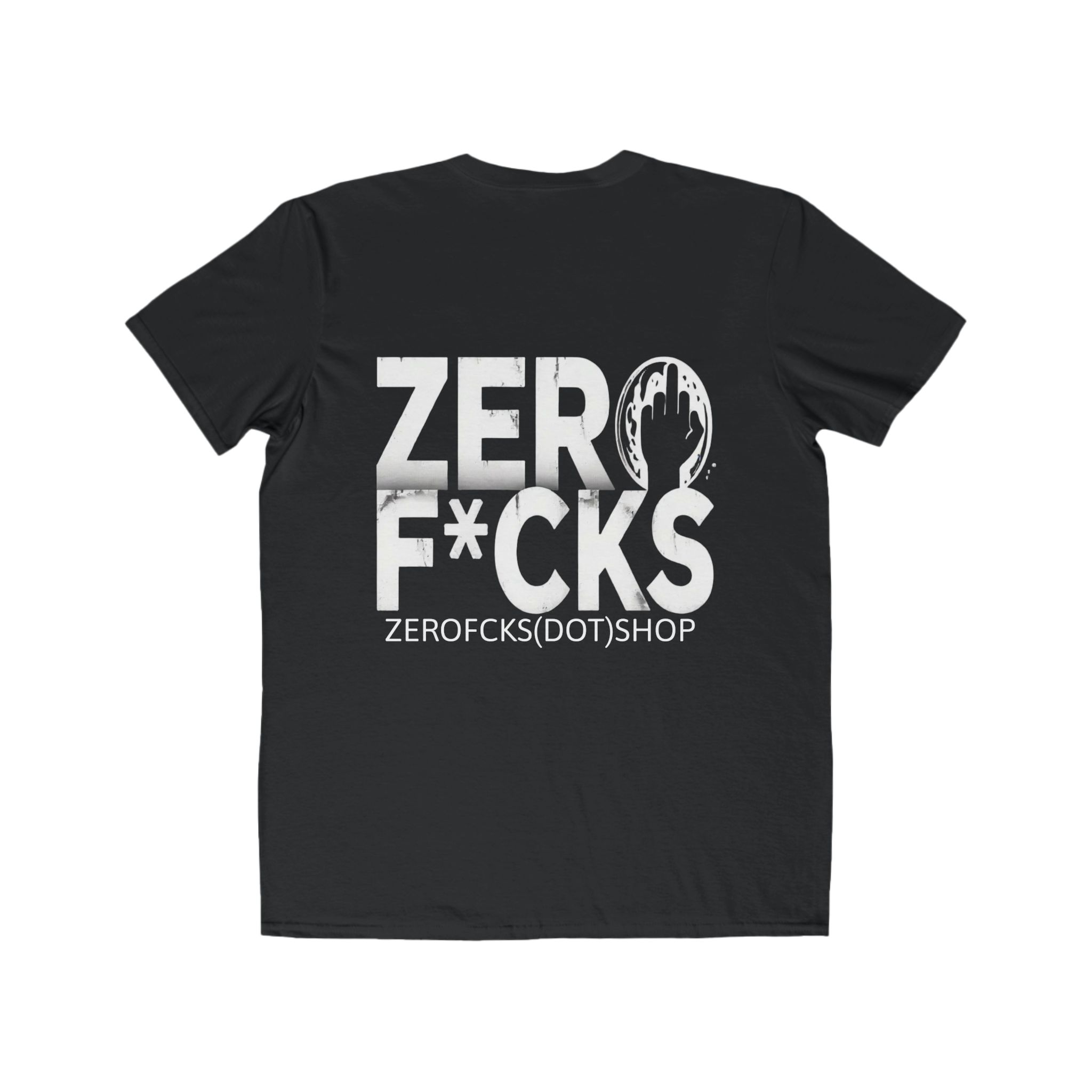 Zero F*cks Lightweight Fashion Tee for Bold Men